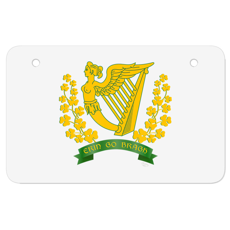 Erin Go Bragh Shirt Ireland Forever Irish Pride T Atv License Plate | Artistshot