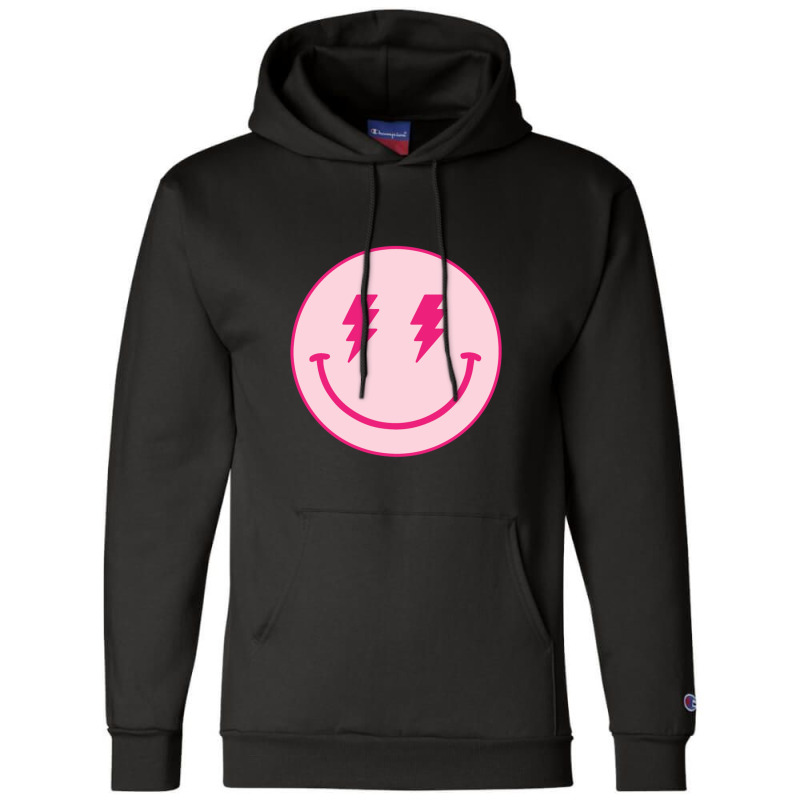 Lightning Bolt Happy Face Motivation Champion Hoodie by Yuh2105 | Artistshot