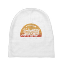 I Have A One Track Mind Railroad Collector Model T Baby Beanies | Artistshot