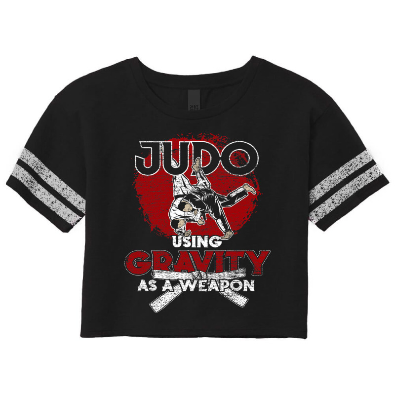 Sparring Athlete Judoka Japanese Martial Artist Gi Scorecard Crop Tee by Upsunshine | Artistshot