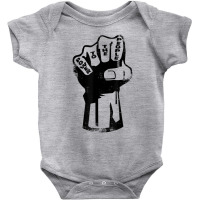 Power To The People Fist   Protest T Shirt Baby Bodysuit | Artistshot