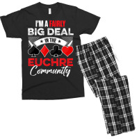 Euchre Game   I'm A Fairly Good Deal In The Euchre Men's T-shirt Pajama Set | Artistshot