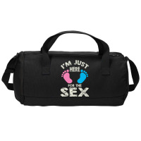 I'm Here For The Sex T Shirt   Boy Or Girl Family Duffel Bag | Artistshot