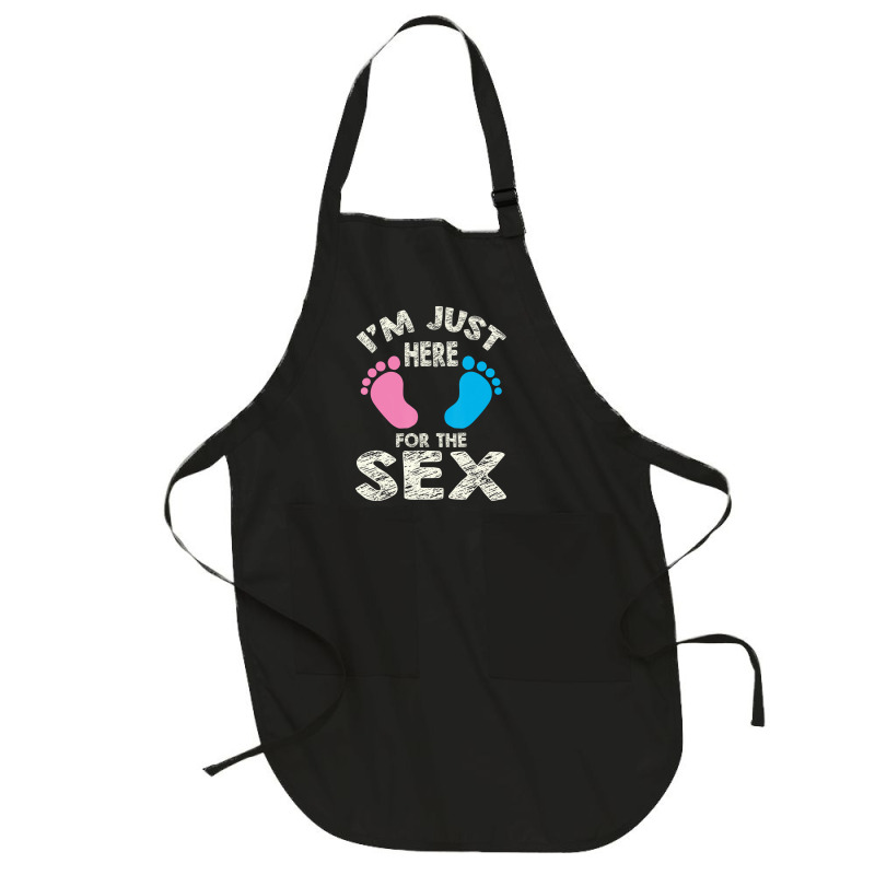 I'm Here For The Sex T Shirt   Boy Or Girl Family Full-length Apron | Artistshot