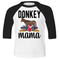 Proud Donkey Mama Donkey Farmer Donkey Owner T Shi Toddler 3/4 Sleeve Tee | Artistshot