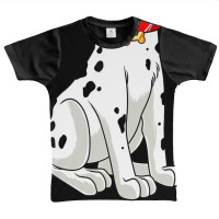 Dalmatian Costume Halloween Dog Print Men Women Ki Graphic Youth T-shirt | Artistshot