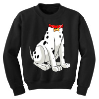 Dalmatian Costume Halloween Dog Print Men Women Ki Youth Sweatshirt | Artistshot