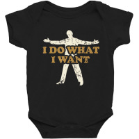 Vintage Retro Funny I Do What I Want Retirement, W Baby Bodysuit | Artistshot