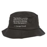 The Furher A Society Quote By George Orwell Bucket Hat | Artistshot