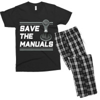 Vintage Save The Stick Manual Transmission Car T S Men's T-shirt Pajama Set | Artistshot