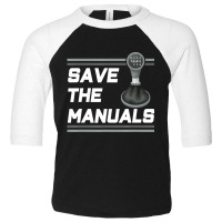 Vintage Save The Stick Manual Transmission Car T S Toddler 3/4 Sleeve Tee | Artistshot