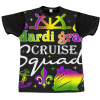 Mardi Gras Cruise Squad Matching Family Cruising C Graphic T-shirt | Artistshot