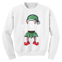 Im Not An Elf Just Short Christmas Matching Family Youth Sweatshirt | Artistshot