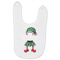 Im Not An Elf Just Short Christmas Matching Family Baby Bibs | Artistshot