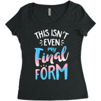 This Isn't Even My Final Form Transgender Pride Lg Women's Triblend Scoop T-shirt | Artistshot