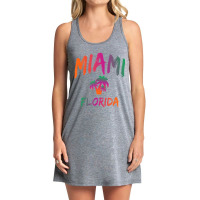 Miami   Florida   Tie Dye Text Print   Classic T S Tank Dress | Artistshot