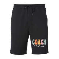 Coach Crew Retro Groovy Vintage Happy First Day Of Fleece Short | Artistshot