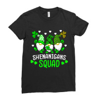 Funny Time For Shenanigans Squad St Patrick's Day Ladies Fitted T-shirt | Artistshot