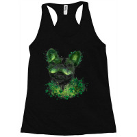 St Patricks Day Boston Terrier Shamrock Pet Dog Lo Racerback Tank | Artistshot