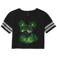 St Patricks Day Boston Terrier Shamrock Pet Dog Lo Scorecard Crop Tee | Artistshot