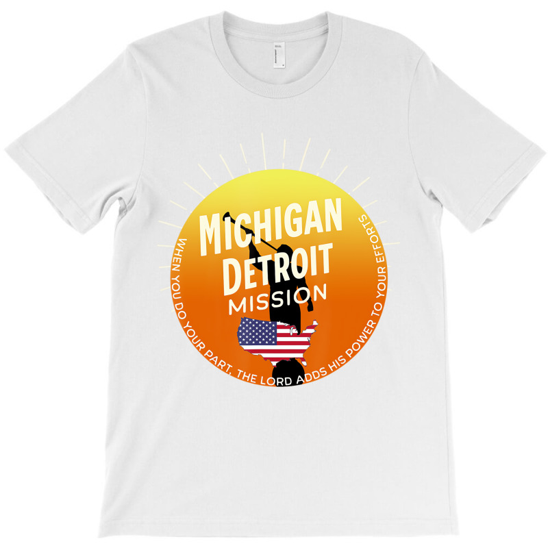 Michigan Detroit Mormon Lds Mission Missionary Gif T-shirt | Artistshot