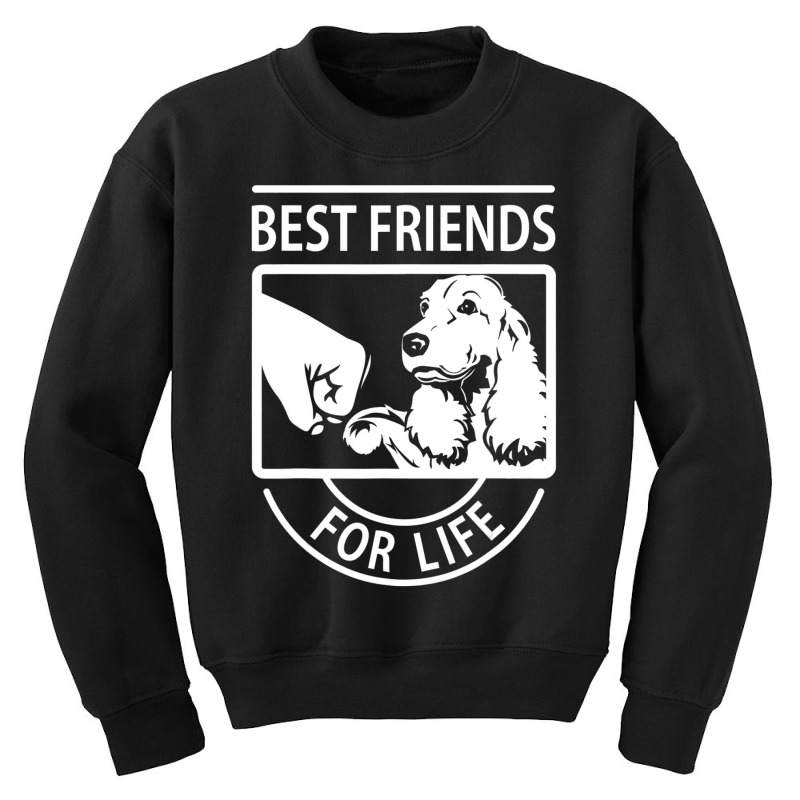 Cocker Spaniel Best Friend T Shirt Youth Sweatshirt by chomibe | Artistshot