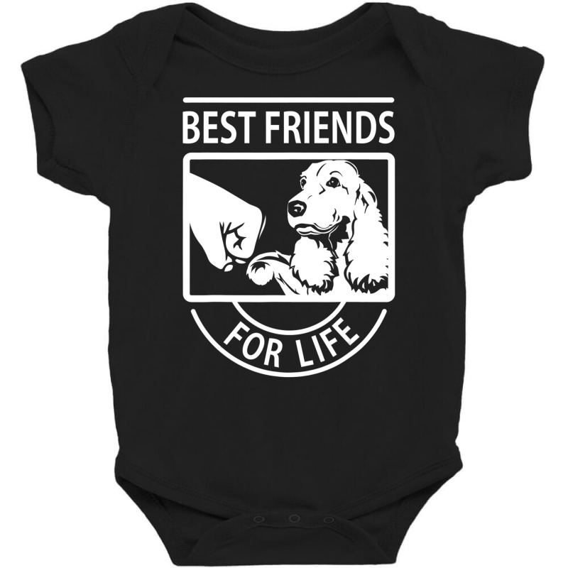 Cocker Spaniel Best Friend T Shirt Baby Bodysuit by chomibe | Artistshot