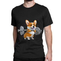 Funny Corgi Lifting Funny Corgi Costume Corgi Love Classic T-shirt | Artistshot