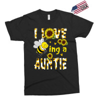 I Love Being A Auntie Sunflower Bee, Mother's Day Exclusive T-shirt | Artistshot