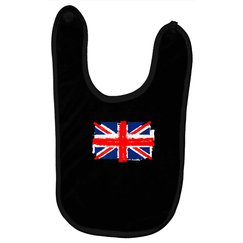 Union Jack Flag | Uk United Kingdom Great Britain Baby Bibs | Artistshot