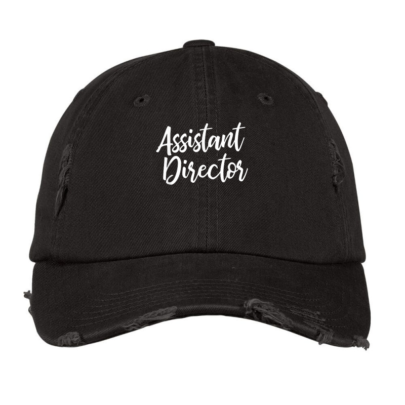 Assistant Director  School Drama And Musical Theat Vintage Cap by imelde | Artistshot