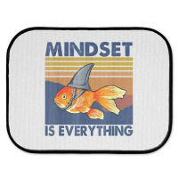 Everything Is Mindset Shark Fin Goldfish Vintage T Rear Car Mat | Artistshot