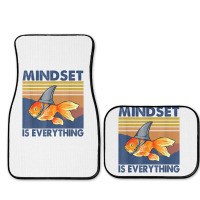 Everything Is Mindset Shark Fin Goldfish Vintage T Full Set Car Mats | Artistshot