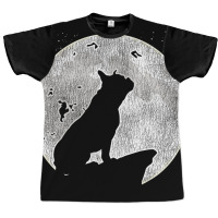 Mountain Moon Frenchie Dog Pet Owner Gift French B Graphic T-shirt | Artistshot