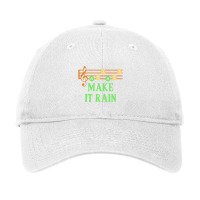 Make It Rain Song Of Storms  Awesome 90's Novelty Adjustable Cap | Artistshot