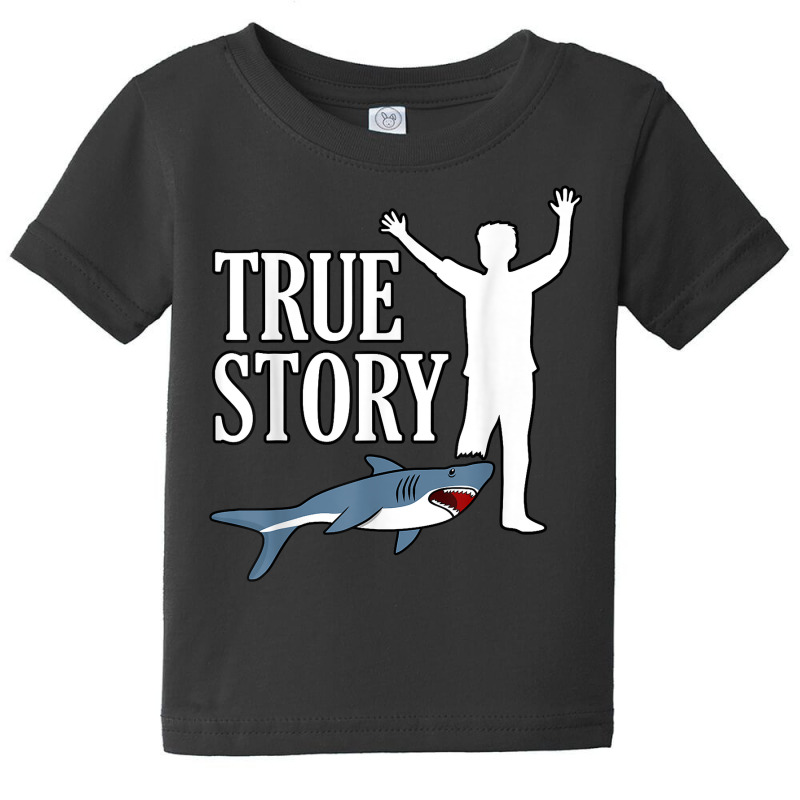 True Shark Story Fun Leg Amputee Prosthetic Surger Baby Tee by yucalsye | Artistshot