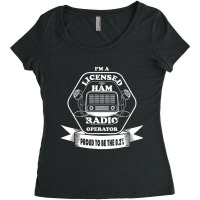 Amateur Radio Shirts Funny Ham Radio Shirt Ham Rad Women's Triblend Scoop T-shirt | Artistshot