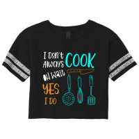 Funny Cooking Saying Sous Chef Perfect Gift Kitche Scorecard Crop Tee | Artistshot