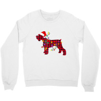 Miniature Schnauzer Dog Lights Christmas Matching Crewneck Sweatshirt | Artistshot