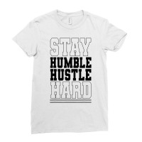 Keep Calm And Hustle Hard Money Capitalism Cash Sa Ladies Fitted T-shirt | Artistshot