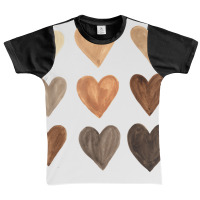 Diversity Heart Skin Tones Black Pride Melanin Kin Graphic Youth T-shirt | Artistshot