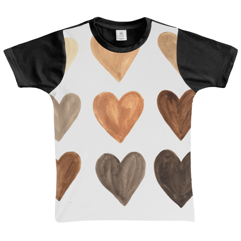 Diversity Heart Skin Tones Black Pride Melanin Kin Graphic Youth T-shirt | Artistshot