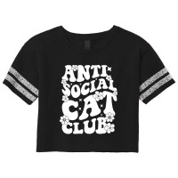 New Cat Club Cool Slogan In Shirt Scorecard Crop Tee | Artistshot