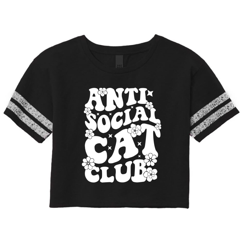 New Cat Club Cool Slogan In Shirt Scorecard Crop Tee | Artistshot