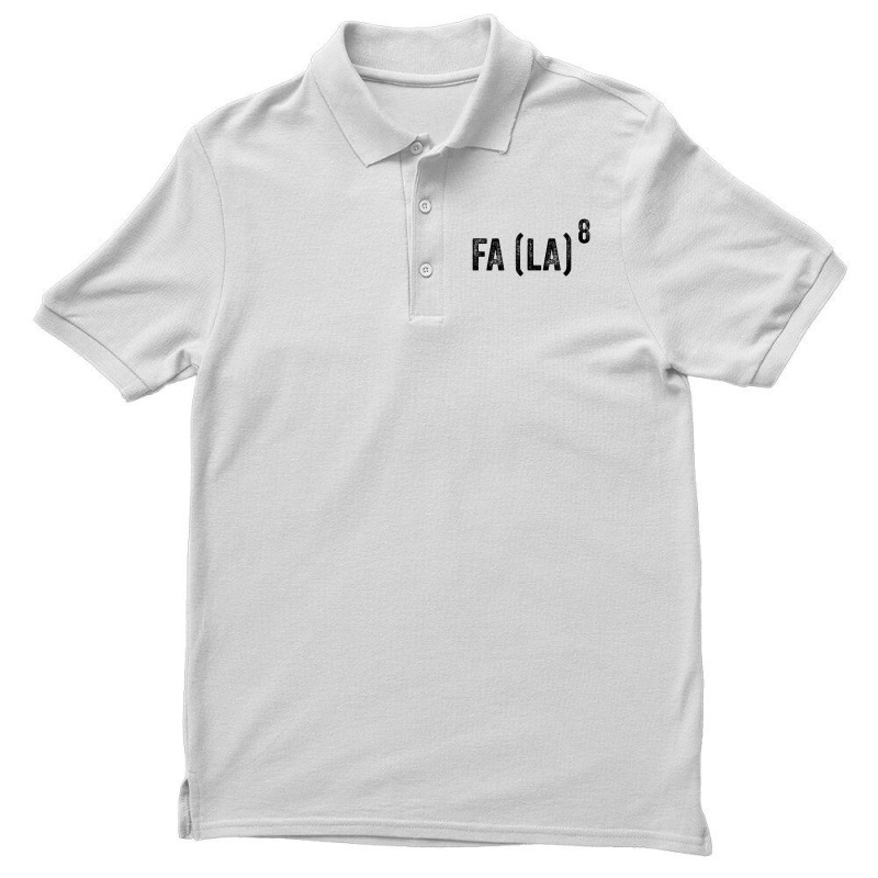 Fa (la)8 Funny Math Christmas T Shirt Fa La La La Men's Polo Shirt | Artistshot