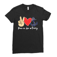 Cool Design Peace Love Cruising New Ladies Fitted T-shirt | Artistshot