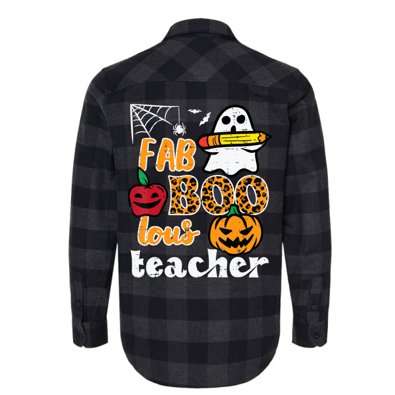 Fab Boo Lous Teacher Funny Halloween Costume Women Flannel Shirt by lavinia | Artistshot