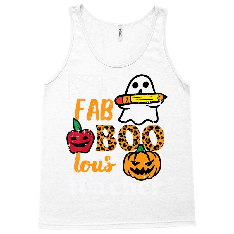 Fab Boo Lous Teacher Funny Halloween Costume Women Tank Top by lavinia | Artistshot