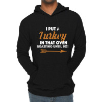 Funny Mens Thanksgiving Pregnancy Announcement For Lightweight Hoodie | Artistshot