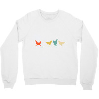 Vintage Chickens Funny Cute Chicken Pet Owner Gift Crewneck Sweatshirt | Artistshot